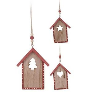 Dekorácia závesná 11, 5cm rôzne druhy vyobraziť