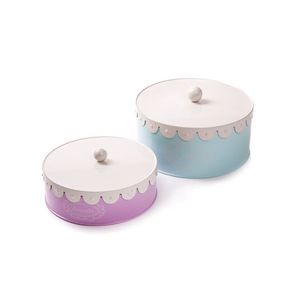 Dóza plechová sada 2ks vyobraziť