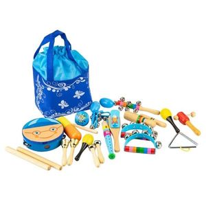 KONDELA Notio Typ 2 set hudobných nástrojov 16 ks mix farieb vyobraziť