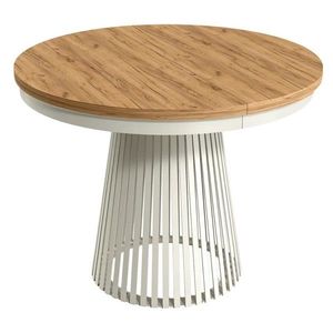 KONDELA Gerdony rozkladací jedálenský stôl kašmír / dub craft zlatý vyobraziť