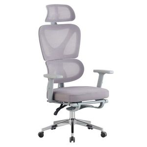 KONDELA Demos kancelárske kreslo sivá / chróm vyobraziť