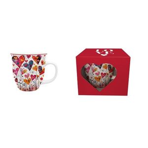DUO - Hrnček 650ml COLORFUL HEARTS 1 vyobraziť