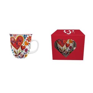 DUO - Hrnček 650ml COLORFUL HEARTS 4 vyobraziť