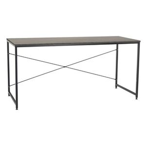 KONDELA Mellora 150 písací stôl betón / čierna vyobraziť