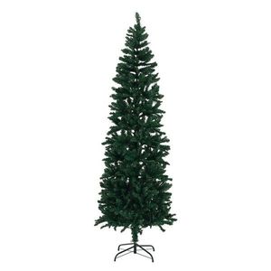 KONDELA Lesy vianočný stromček s kovovým stojanom 210 cm zelená vyobraziť
