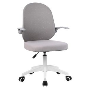 KONDELA Pastura kancelárske kreslo sivá / biela vyobraziť