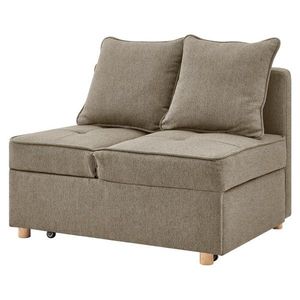 KONDELA Osvaldo rozkladacia pohovka béžovohnedá vyobraziť