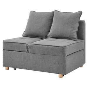 KONDELA Osvaldo rozkladacia pohovka sivá vyobraziť