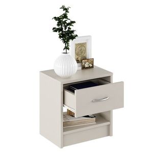 KONDELA Nea 2 New nočný stolík kašmír vyobraziť