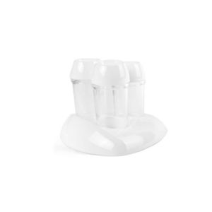 INJETON PLAST - Solnička trojdielna umelá hmota rôzne farby vyobraziť