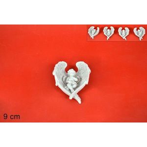 MAKRO - Anjel v krídle 9cm rôzne druhy vyobraziť