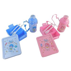 MAKRO - Box na desiatu s pohárom rôzne farby vyobraziť