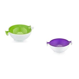 MAKRO - Cedník + miska sada rôzne farby vyobraziť