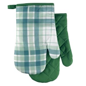 MAKRO - Chňapka s magnetom Checks 2ks, zelené káro vyobraziť