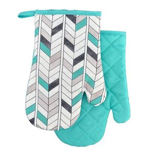 MAKRO - Chňapka s magnetom GEO 2ks tyrkysovošedá vyobraziť