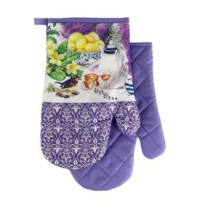 MAKRO - Chňapka s magnetom LavenderII 2ks, fialová vtáčik vyobraziť