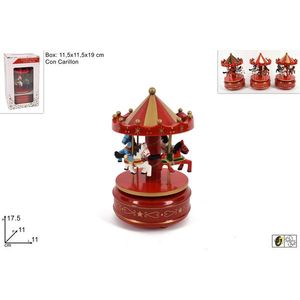 MAKRO - Dekorácia kolotoč rôzne farby vyobraziť