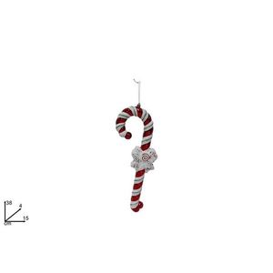 MAKRO - Dekorácia na vianočný stromček lízanka, 38cm vyobraziť