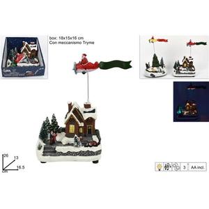 MAKRO - Domček vianočny LED vyobraziť