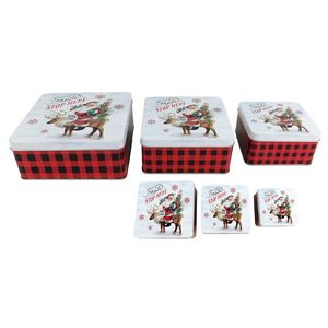 MAKRO - Dóza dekoračná vianočná 3ks vyobraziť