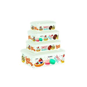 MAKRO - Dóza obľžnik sada 4ks, 2, 5L, 0, 8L, 0, 7L, 0, 35L vyobraziť