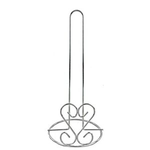 MAKRO - Držiak na papierové utierky srdce, 13, 5x29cm, pochrómovaný vyobraziť