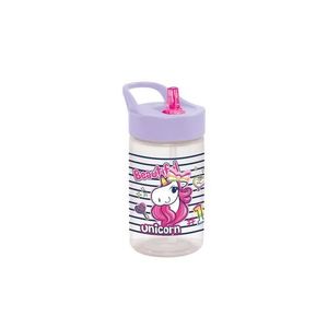 MAKRO - Fľaša so slamkou 430ml Unicorn, umelá hmota, výška 15cm vyobraziť