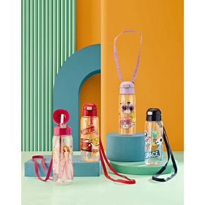 MAKRO - Fľaša so slamkou 500ml rôzne farby vyobraziť