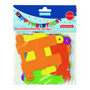 MAKRO - Girlanda 1, 5m HAPPY Birthday vyobraziť