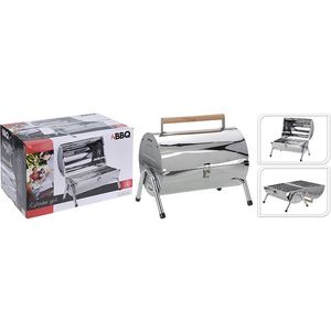 MAKRO - Gril valcový 41x36cm BBQ stolny vyobraziť