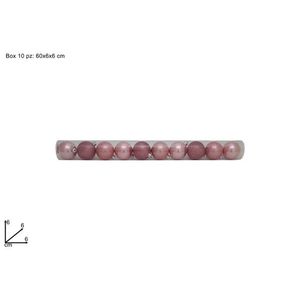 MAKRO - Gule vianočné ružové 6cm, balenie 10ks vyobraziť