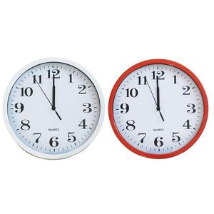 MAKRO - Hodiny nástenné 24, 5cm rôzne farby vyobraziť