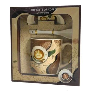 MAKRO - Hrnček dekor káva sada vyobraziť