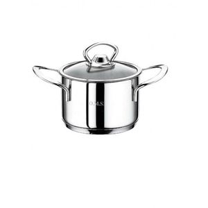 MAKRO - Hrniec + pokrievka nerez 12x8cm 0, 9L vyobraziť