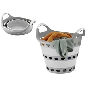 MAKRO - Kôš na prádlo14l skladací šedý vyobraziť