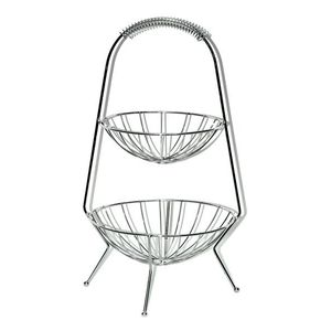 MAKRO - Košík 2 - poschodový drôtený, priemer 1x22cm, 1x26cm vyobraziť