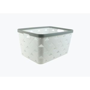 MAKRO - Košík úložný 21, 5x15, 5cm, biely vyobraziť