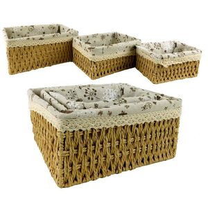 MAKRO - Košík úložný obdížnik 3ks vyobraziť