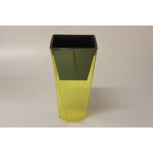 MAKRO - Kvetináč Urbi TWIST 14cm žltý vyobraziť