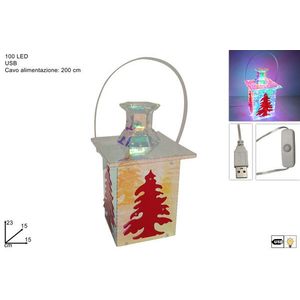 MAKRO - Lampáš svietiaci so 100 LED, s USB káblom vyobraziť