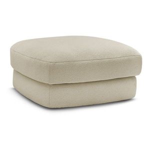 Béžová podnožka z textílie buklé Leonore – Bobochic Paris vyobraziť