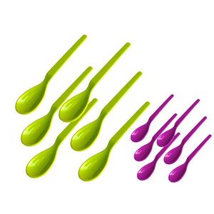 MAKRO - Lyžička umelá hmota, balenie 6ks, rôzne farby vyobraziť