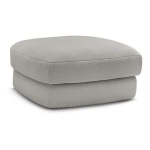 Svetlosivá podnožka z textílie buklé Leonore – Bobochic Paris vyobraziť