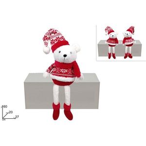 MAKRO - Medveď vianočný 60cm mix vyobraziť