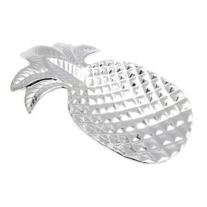 MAKRO - Miska plytká Ananás strieborná vyobraziť