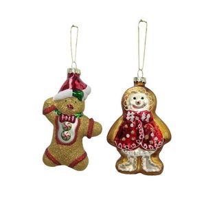 MAKRO - Ozdoba vianočná perníček 2ks vyobraziť