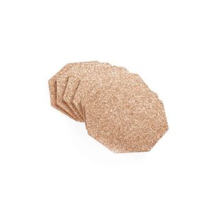 MAKRO - Podložka korok osemhran 10cm, balenie 6ks vyobraziť