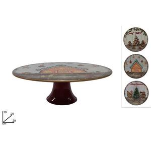 MAKRO - Podnos vianočný 29cm rôzne motívy vyobraziť