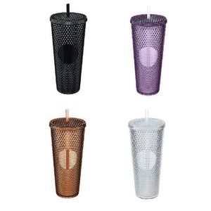 MAKRO - Pohár 750ml s vekom a slamkou rôzne farby vyobraziť