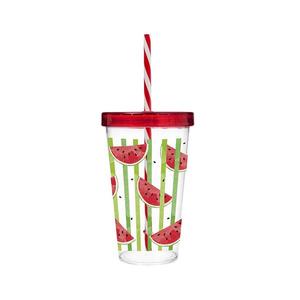 MAKRO - Pohár so slamkou 660ml Watermelon vyobraziť